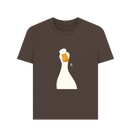 Chocolate Printed T-shirt Front