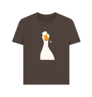 Chocolate Printed T-shirt Front