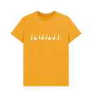 Mustard Printed T-shirt Front