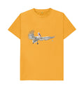 Mustard Men's Pelican t-shirt