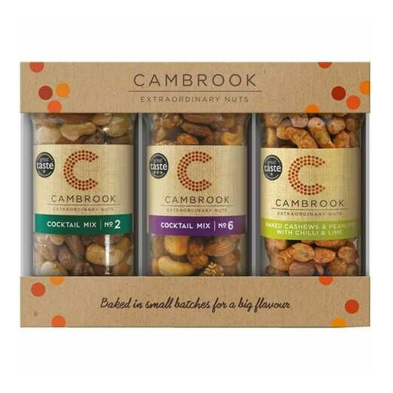 Cambrook Nuts - 3 Jar Gift Set