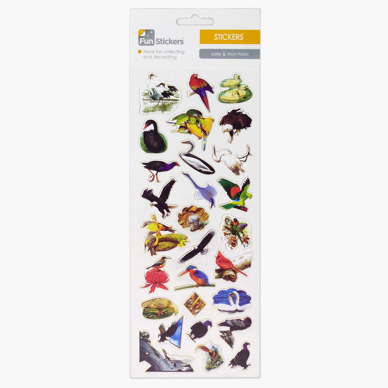 Birds sticker sheet - Fun Stickers