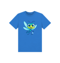 Bright Blue Printed Kids T-Shirt