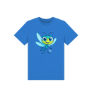 Bright Blue Printed Kids T-Shirt