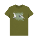 Moss Green Printed T-shirt Front