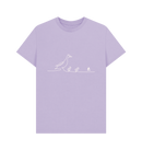 Lilac Printed T-shirt Front