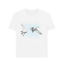 White Printed T-shirt Front