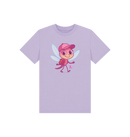 Soft Lilac Printed Kids T-Shirt