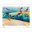Red Kites Greetings Card