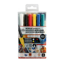 Acrylic markers - 6pce primary colours