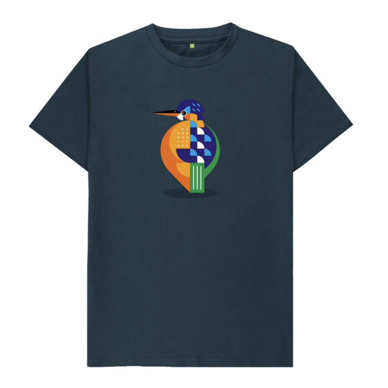 Isobel & Frank - Adults kingfisher t-shirt