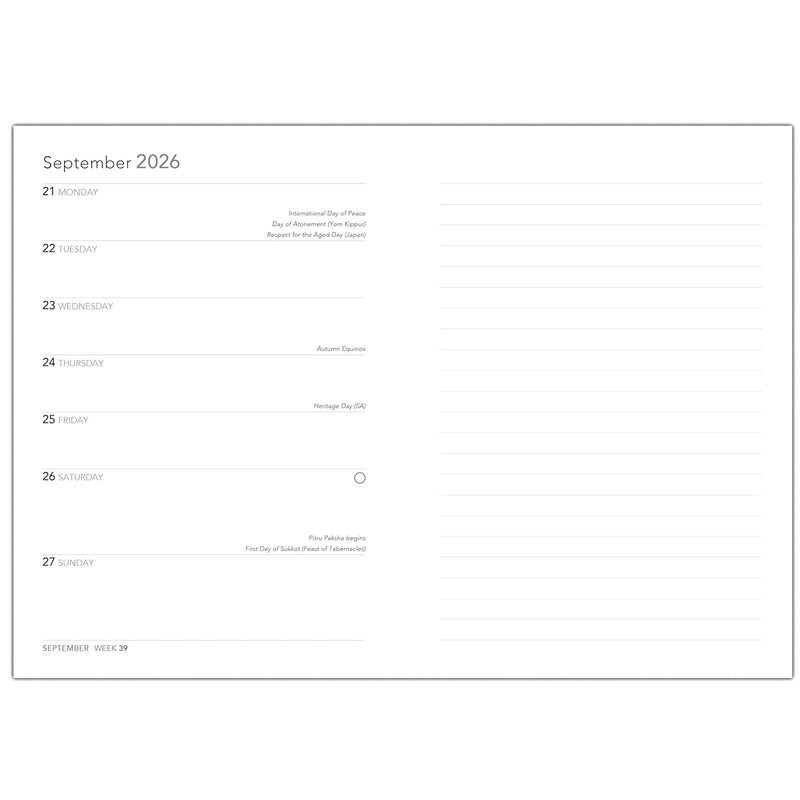 Angela Harding Shetland and Windsong Luxury Diary Planner 2026