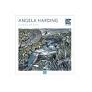 Angela Harding mini calendar 2026 with nature-themed illustration on a white background. Dimensions 178x179mm.
