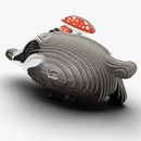 Eugy 3D Badger Model Craft Kit