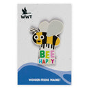 Festival friends wooden magnets