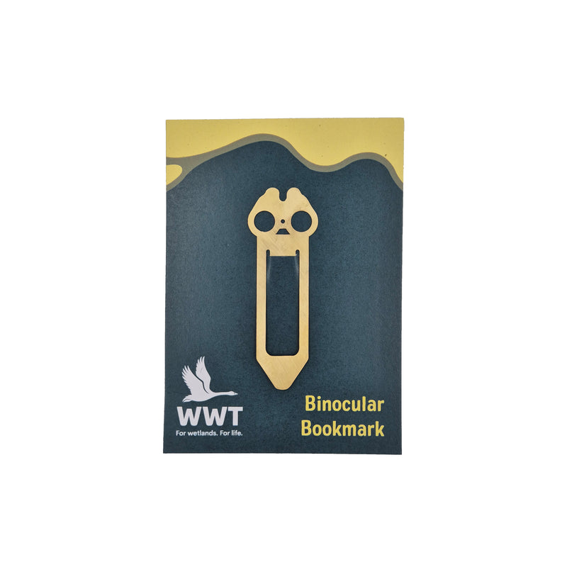 Made by Pivot Binoculars brass bookmark