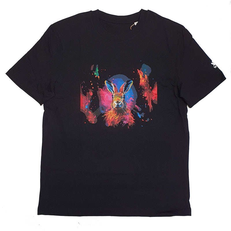 Adult Hare t-shirt - black