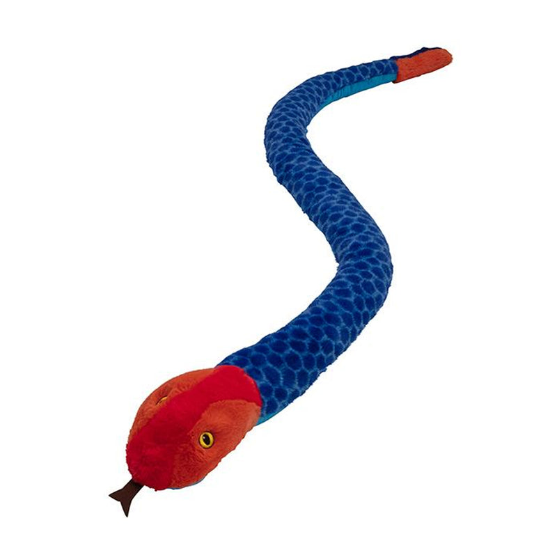 Re-PETs giant blue coral snake soft toy