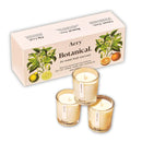 Aery botanical gift set, 3 mini candles