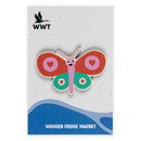 Festival friends wooden magnets