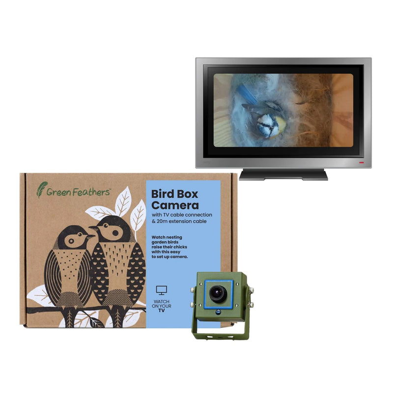 Cable connection bird box & wildlife camera