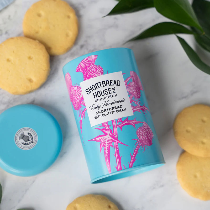 Handmade shortbread tin - Clotted cream