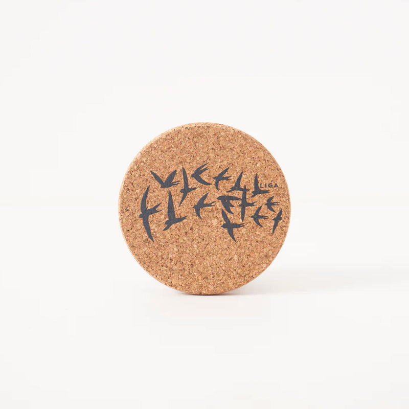 Liga cork coaster - Swallows