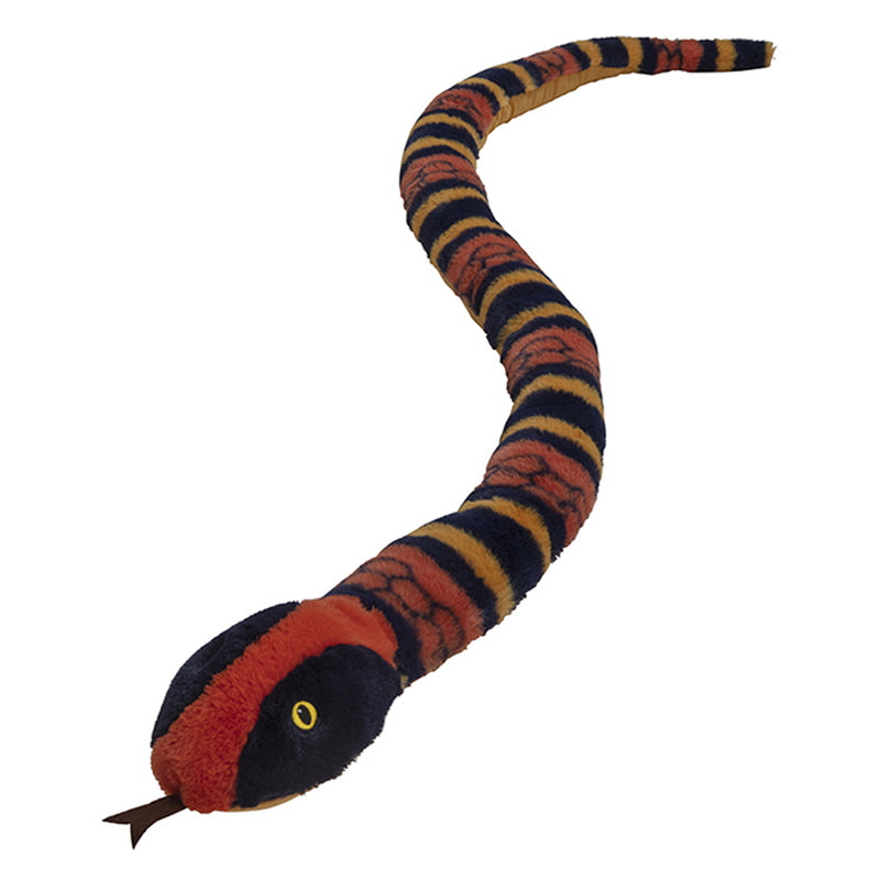 Re-PETs giant coral snake soft toy