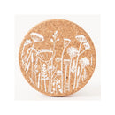 Liga cork coaster - Flowers