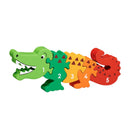 Wooden crocodile jigsaw puzzle