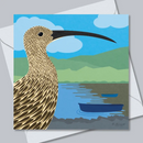 Curlew On The Estuary Greetings Card
