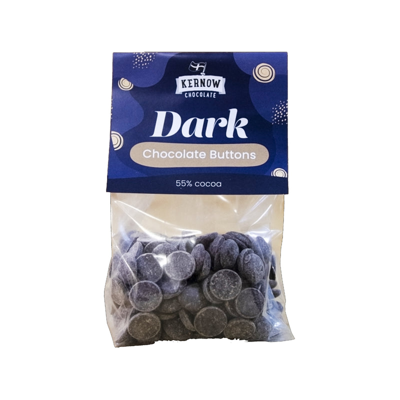Kernow dark chocolate buttons 100g
