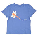 Kids Dragonfly T-shirt -  Bright Blue