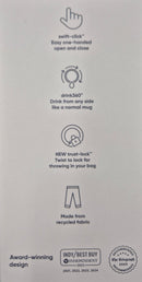 Circular&Co. reusable coffee cup - made from fabric waste 12oz