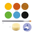 Face Paint Palette 6 colours - Nature