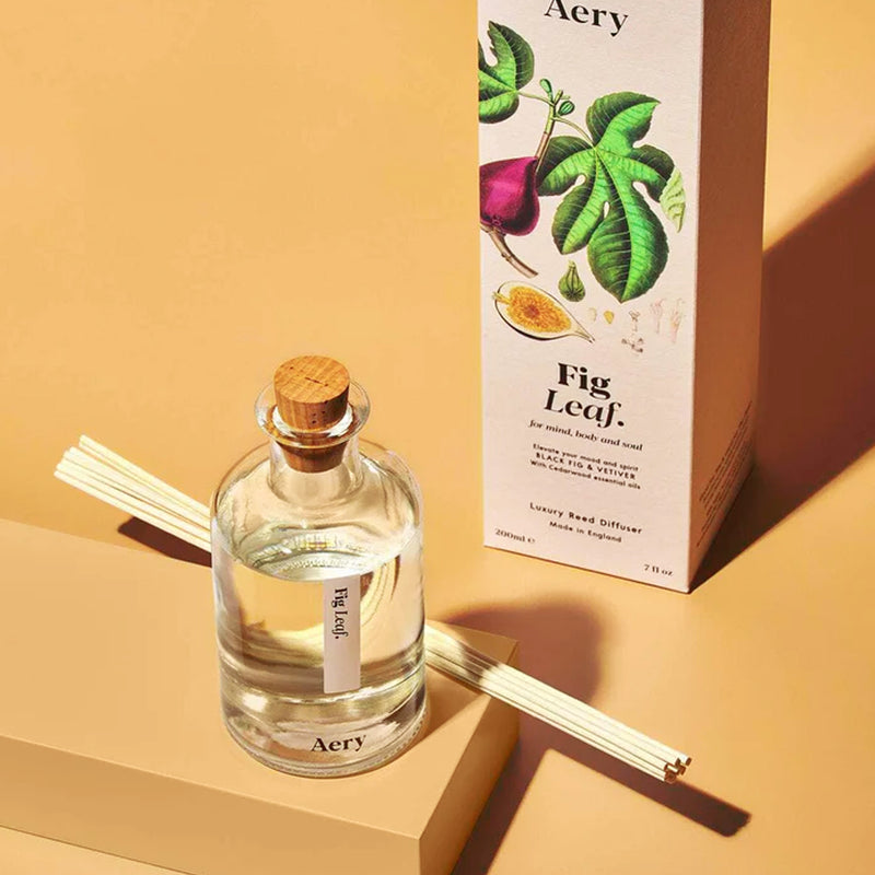 Aery fig leaf reed diffuser, Black fig vetiver and cedarwood