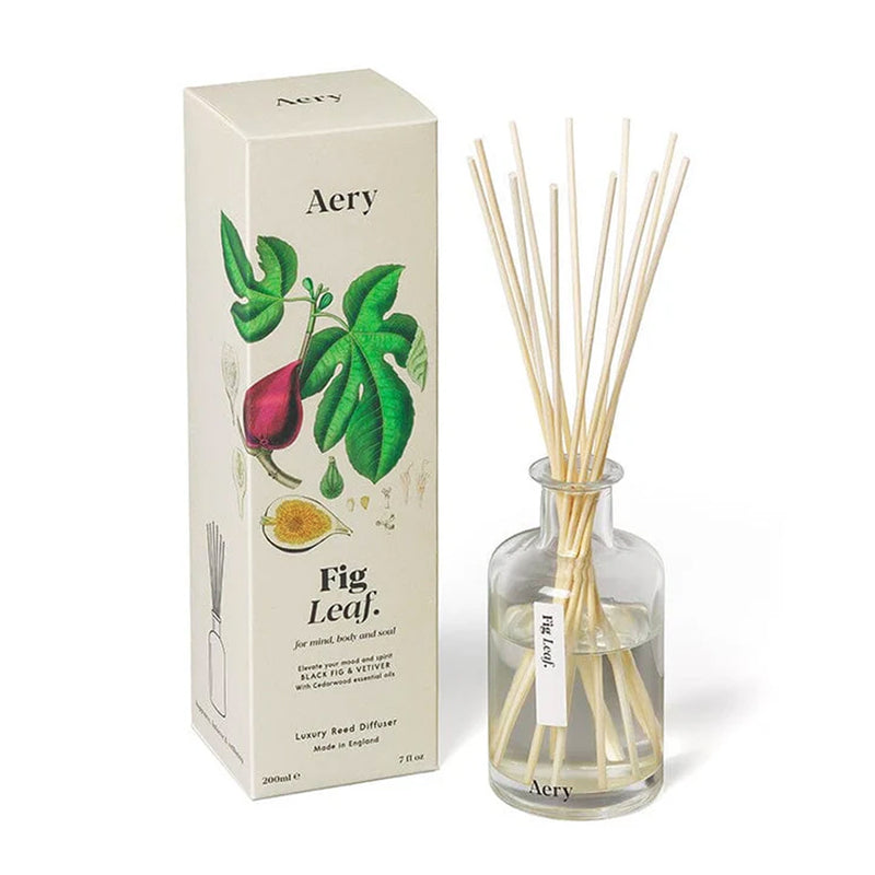 Fig Leaf reed diffuser, Black fig vetiver and cedarwood