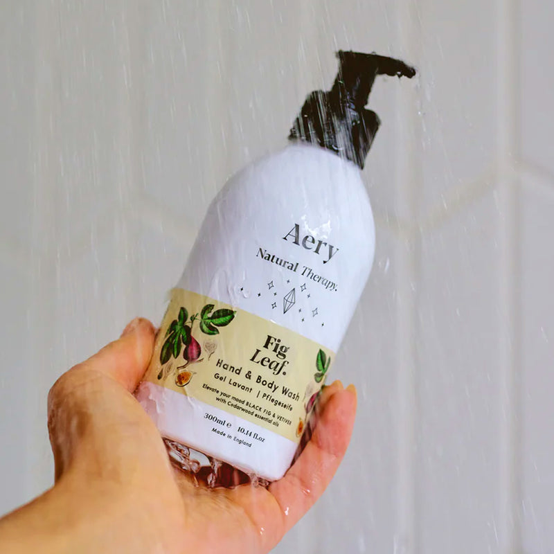 Fig Leaf hand and body wash, Black fig vetiver and cedarwood