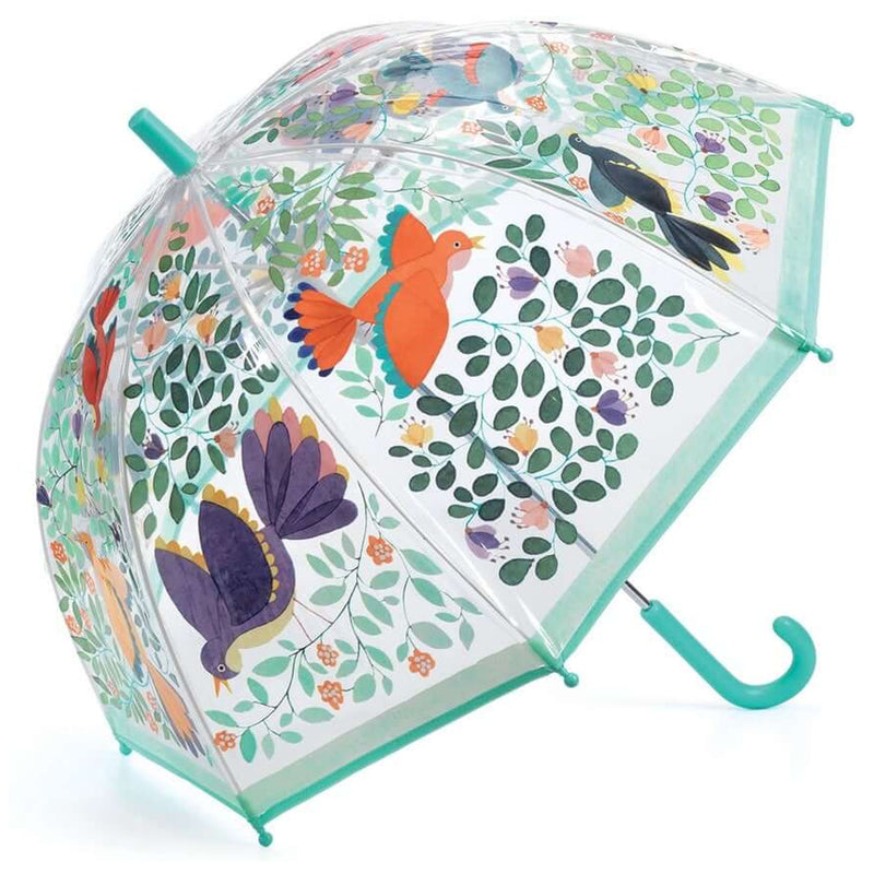 Children's Flowers and birds umbrella - medium