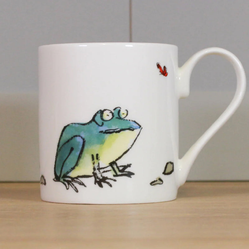 Quentin Blake 'Frogs' bone china mug