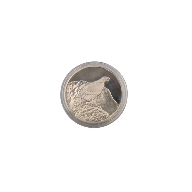 Sterling silver coin - Peter Scott's British Birds Golden Eagle