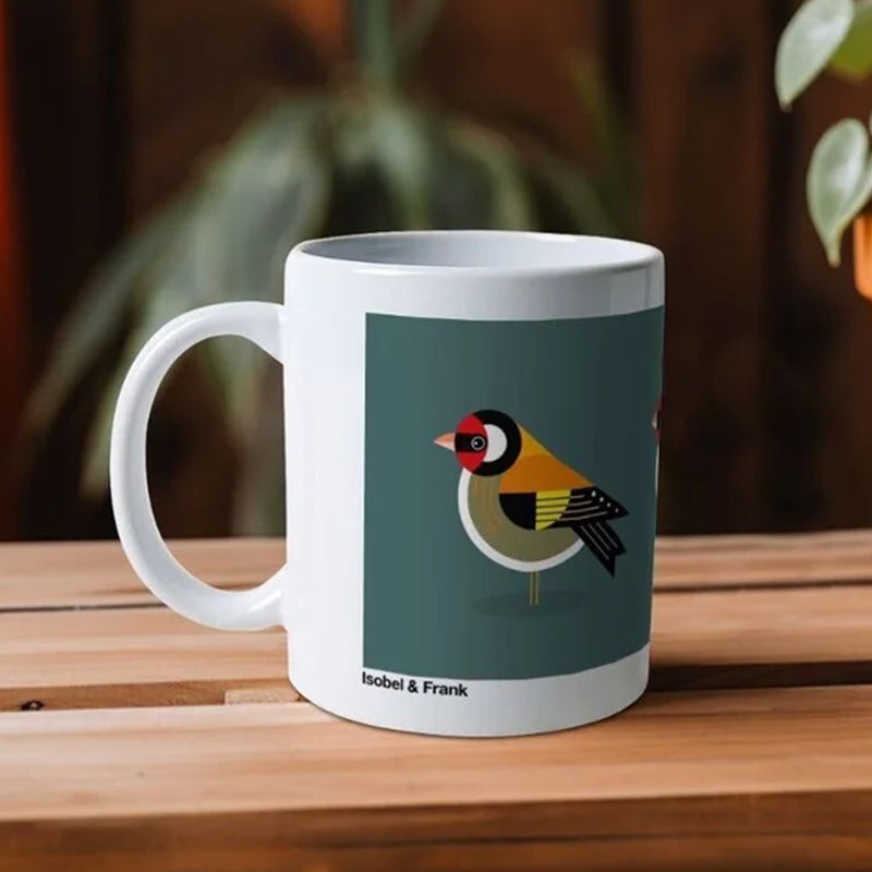 Goldfinch mug - Isobel & Frank