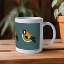 Isobel & Frank Goldfinch mug