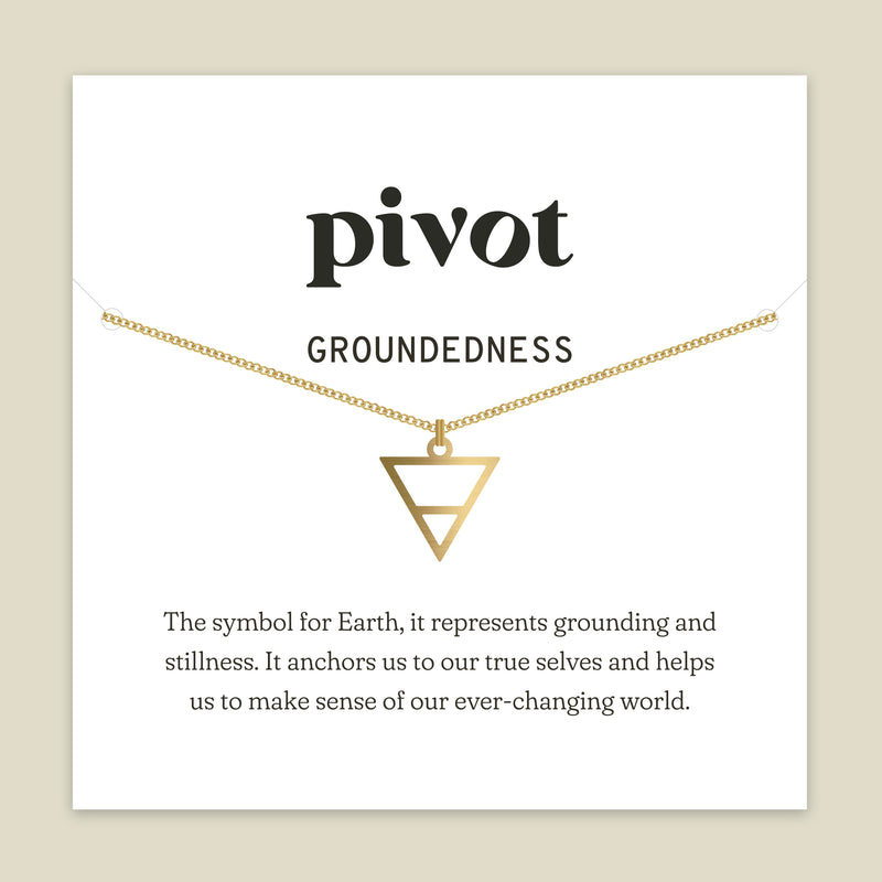 Made by Pivot Groundedness pendant necklace