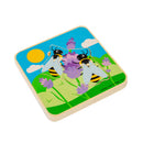 Honeybee layer puzzle