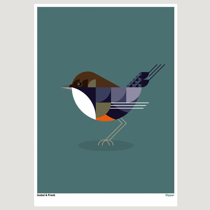 Dipper print - Isobel & Frank