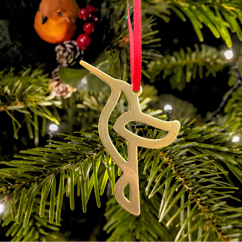 Kingfisher Christmas decoration - made by Pivot