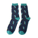 Mr Sparrow men’s kingfisher socks - Navy