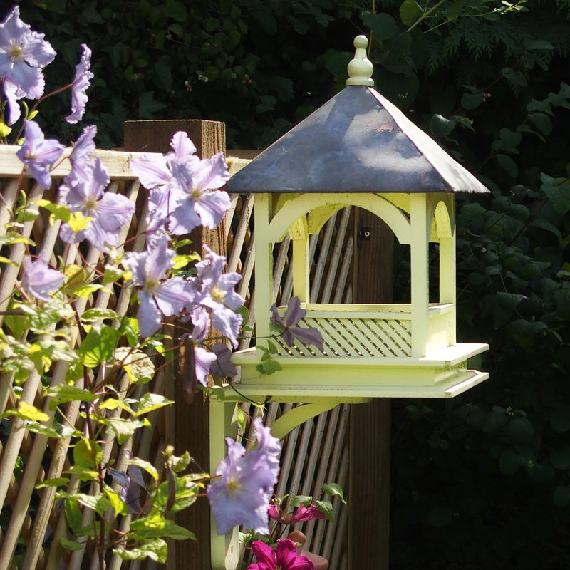 Large bempton bird table with bracket