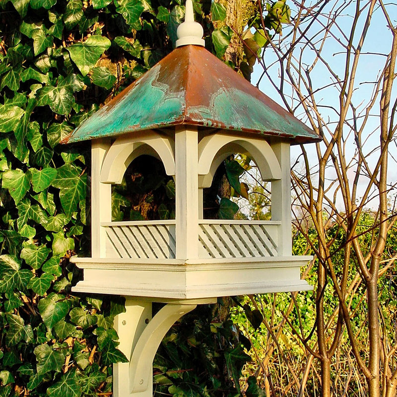 Large bempton bird table with bracket